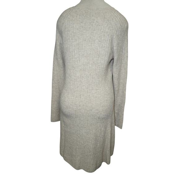Abercrombie & Fitch Ribbed Knit Sweater Dress –  Bodycon Pullover – Size L - Picture 3 of 9